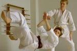 Teens Sparring in Karate